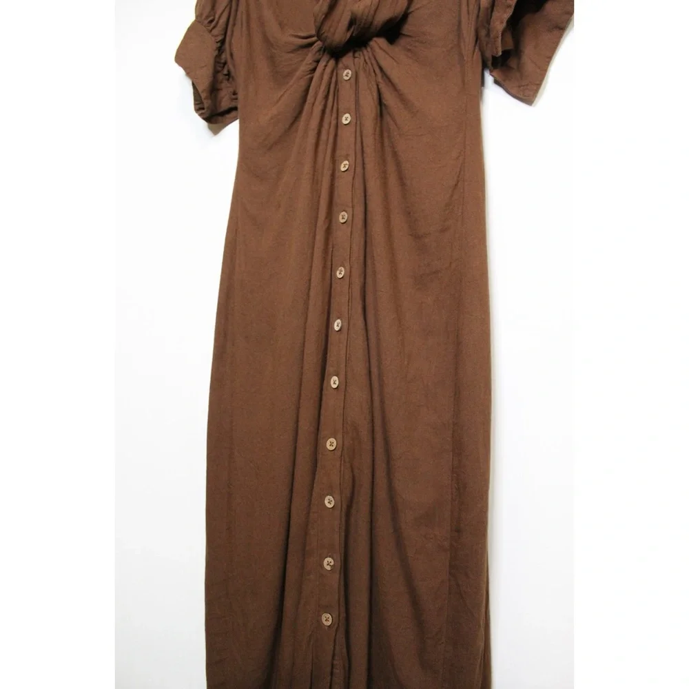 Free People Brown Midi Dress - Picture 7 of 12